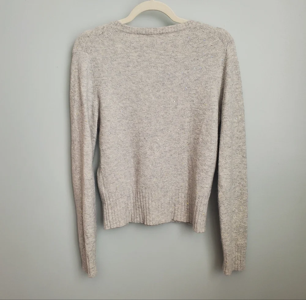 J.CREW Gemstone Sweater in Supersoft Yarn Size Medium Wool Blend